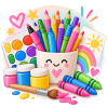 Pastelky, fixy a barvy